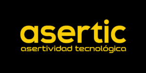 Asertic logo amarillo